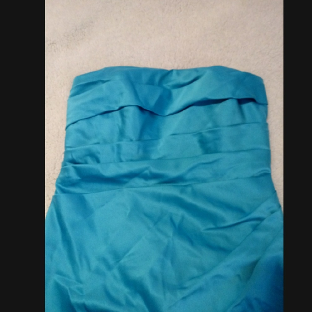 🌿DONATED🌿David's Bridal strapless dress - Picture 4 of 6